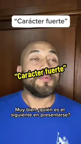 Carácter fuerte 