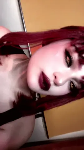 Bout time I restyled her wig - #fyp #foryou #makima #chainsawman #makimacosplay -