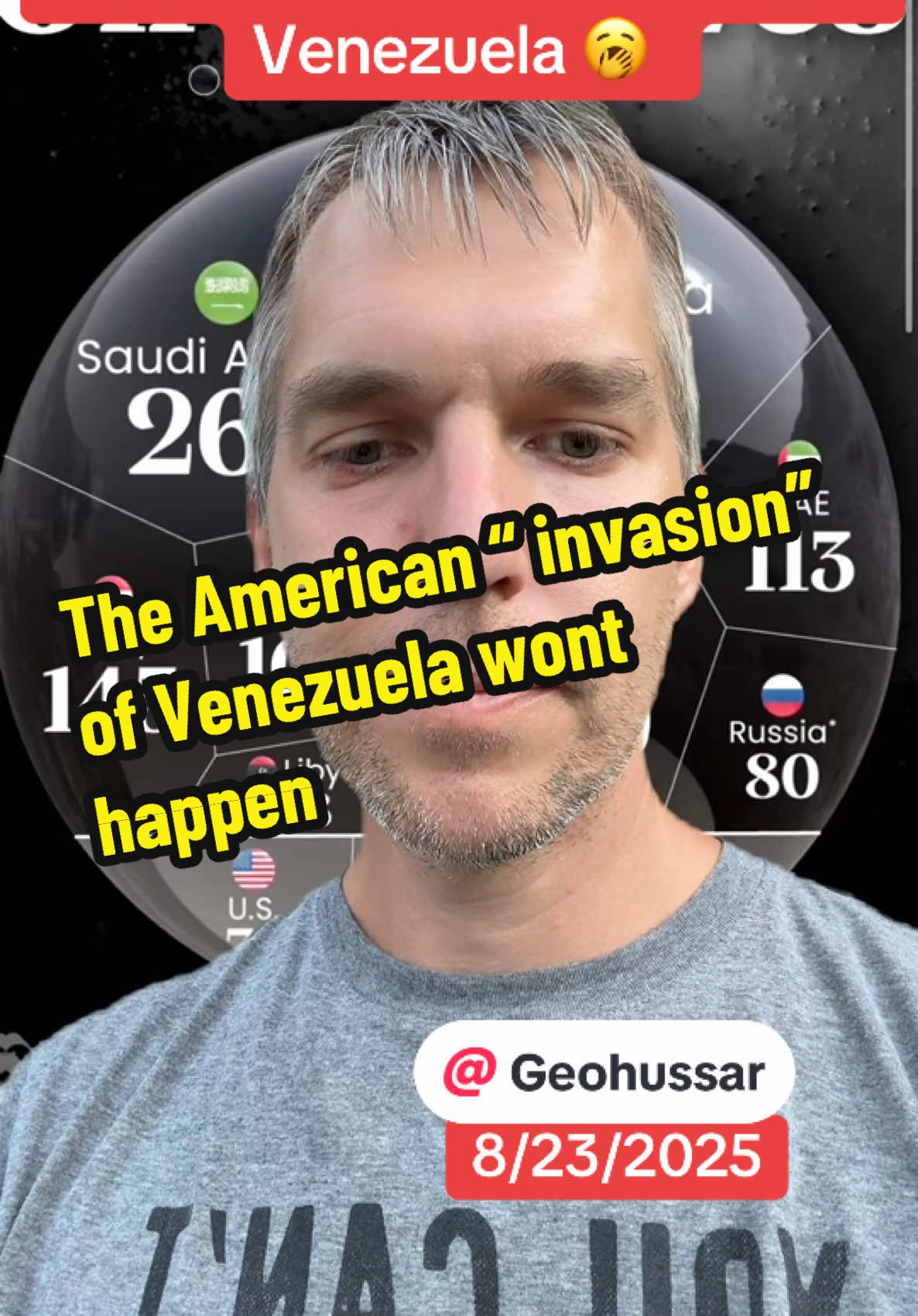 Here’s what you need to know about the United States “invasion” of Venezuela… spoilers( it won’t happen) @GeoHussar  #venezuela🇻🇪  #essequibo  #oil #southamerica  #geopolitics 