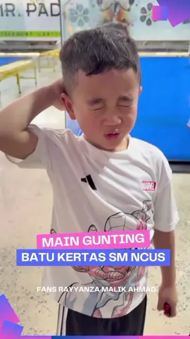 AJa udah besar 🥺 Udah bisa main gunting batu kertas am ncus 🤏😍🥰 Sehat2 ya sayang ya ❤ #rayyanzamalikahmad #cipung #rayyanza #fyp #cipungrayyanza 