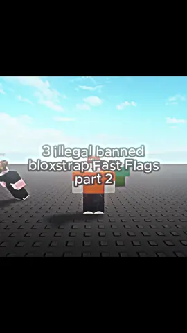 This is for entertainment purposes only! ⚠️ Usage of these Fast Flags could lead to getting banned from certain Roblox games.  #roblox #bloxstrap #tsb #bedwars #dahood