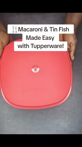 Cooking my son's favourite meal made simple!  Watch how I prepare delicious macaroni & tin fish using my Tupperware Multiserver, Extra-Chef & Super Dicer. Quick, easy & stress-free! #TuppAfrica #roadto100krectuits #ThullysTuppEmpire #kzntupperwarequeen #creatorsearchinsights 