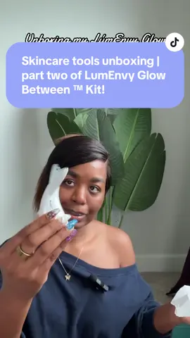Part two of unboxing my @LúmEnvy Skincare  Glow Between ™ Kit! I have an LED face mask and facial sculptor to add into #skincareroutine and I can’t wait to use them 🤗 dry skin tips for hydrated skin #prhaul