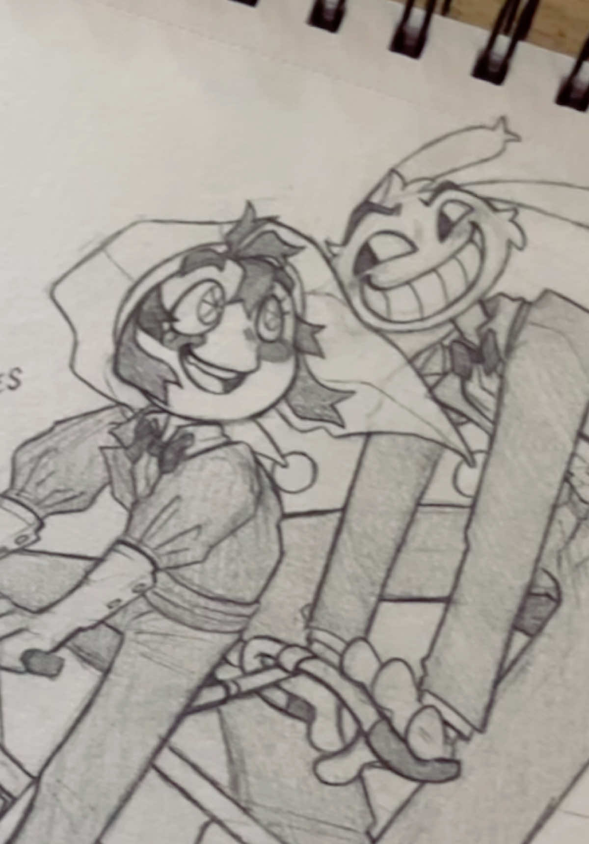 Never drawing a 2 seater bike again that was TORTURE🧎‍➡️ #tadc #theamazingdigitalcircus #pomni #jax #funnybunny 