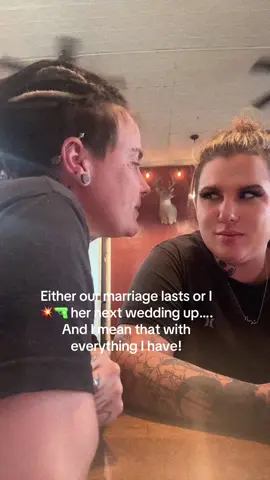 I’m it for her no other option! @omgshellie #boom #marriage #wife #wlw #lesbian #lesbiancouple #goals #fyp #foryoupage #texas #canada #lgbt #okay_this_is_for_you #iloveyou #forever #alway 