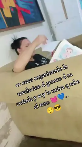 #mi pollit@ 🐣 #revelaciondegenero  #💙💓 