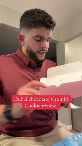 The Dubai brownie one was a 10/10 #crumbl #dubaichocolate #arab 