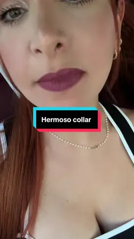 Hermoso collar es súper delicado amooo como se ve #collar #necklace #muje #mumy120tips #TikTokShopLaborDaySale 