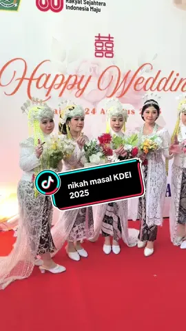 Nikah masal KDEI Taiwan 2025