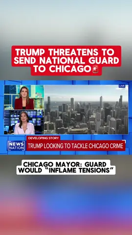 🚨 President Trump says Chicago is next for a National Guard deployment to fight crime. But Mayor Brandon Johnson fires back — pointing to a 32% drop in homicides and the city’s steepest decline in violent crime in more than a decade. Governor Pritzker also slammed the move, calling it an “authoritarian power grab,” while some local leaders say the city does need more federal help. 👉 What do you think — would sending the Guard to Chicago make the city safer, or create more tension? #Chicago #Trump #NationalGuard #Politics #CrimeNews