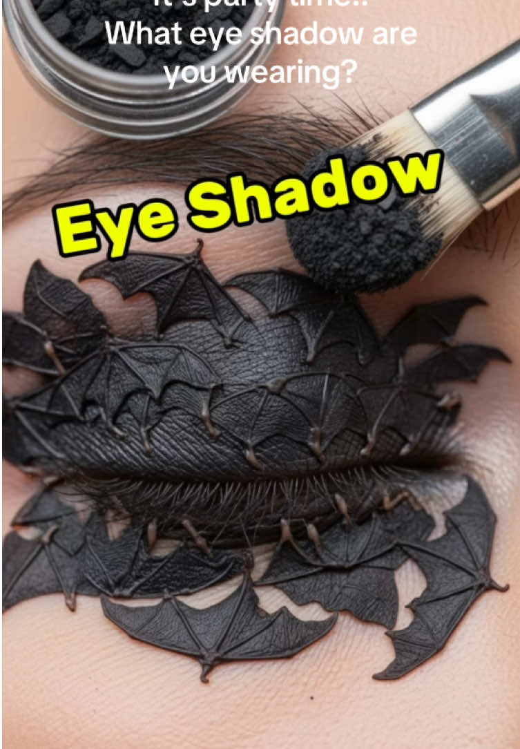 It's party time, what eye shadow are you wearing? #ai #asmr #eyeshadow #satisfying #fyp 