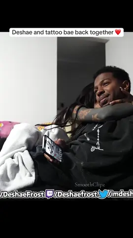 Deshae and tattoo bae reunite ❤️ #deshaefrost #deshaefrostclips #tattoobae #capaholics #fyp 