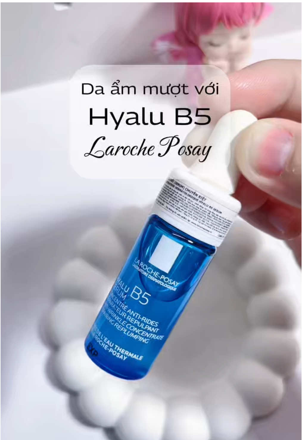 Da như được tưới nước nhờ em serum cấp ẩm phục hồi Hyalu B5 nhà Laroche Posay!!  #sukichanreview  #serumHyaluB5  #serumcapamphuchoi  #chamdakho  #skincare 