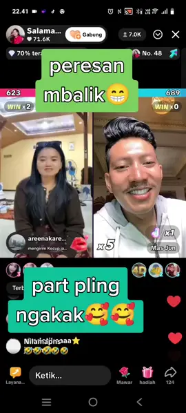 part paling bikin perut sakit🥰🥰 @Mas Jun @Salamah mah #trendibgvideo  #fyp #beranda 