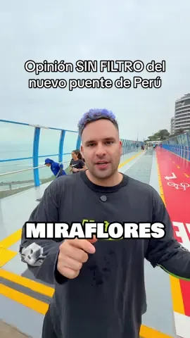 LO BUENO y LO MALO del nuevo puente de la paz que han construido en Lima - Perú!! Conecta a Miraflores con Barranco y después de meses de construcción, YA ESTÁ EN FUNCIONAMIENTO!! #peru #lima #puente #reseña #viral 