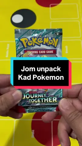 Jom unpack kad Pokemon Journey Together! #pokemontcg #pokemoncards @Gamer Misi 