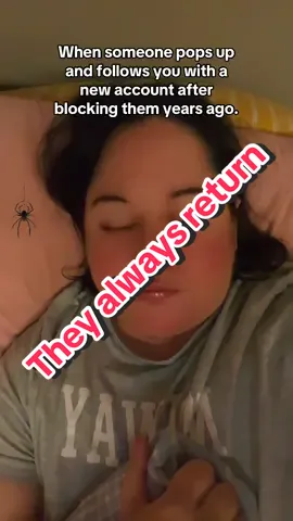 Because that just happened. It was a jumpscare! #blocked 
