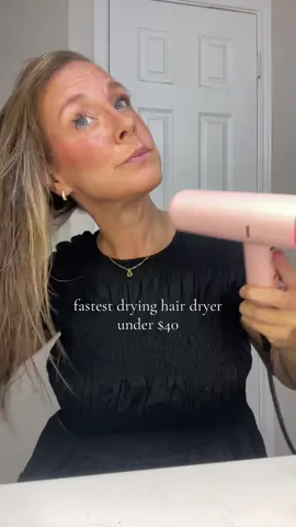 This dries my hair in under 4 minutes! 