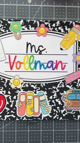 ✨ Making a custom mouse pad for a teacher ✨ I love turning something so simple into a cute and functional accessory 🥰 Perfect for her desk and full of personal details. #custommousepad #personalizedgifts #teachertok #smallbiztiktok #crafttok #desksetup #teacherlife #tiktokmademebuyit 