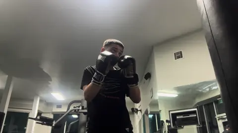 Bagwork #boxer #boxing #🥊 #training #bagwork 