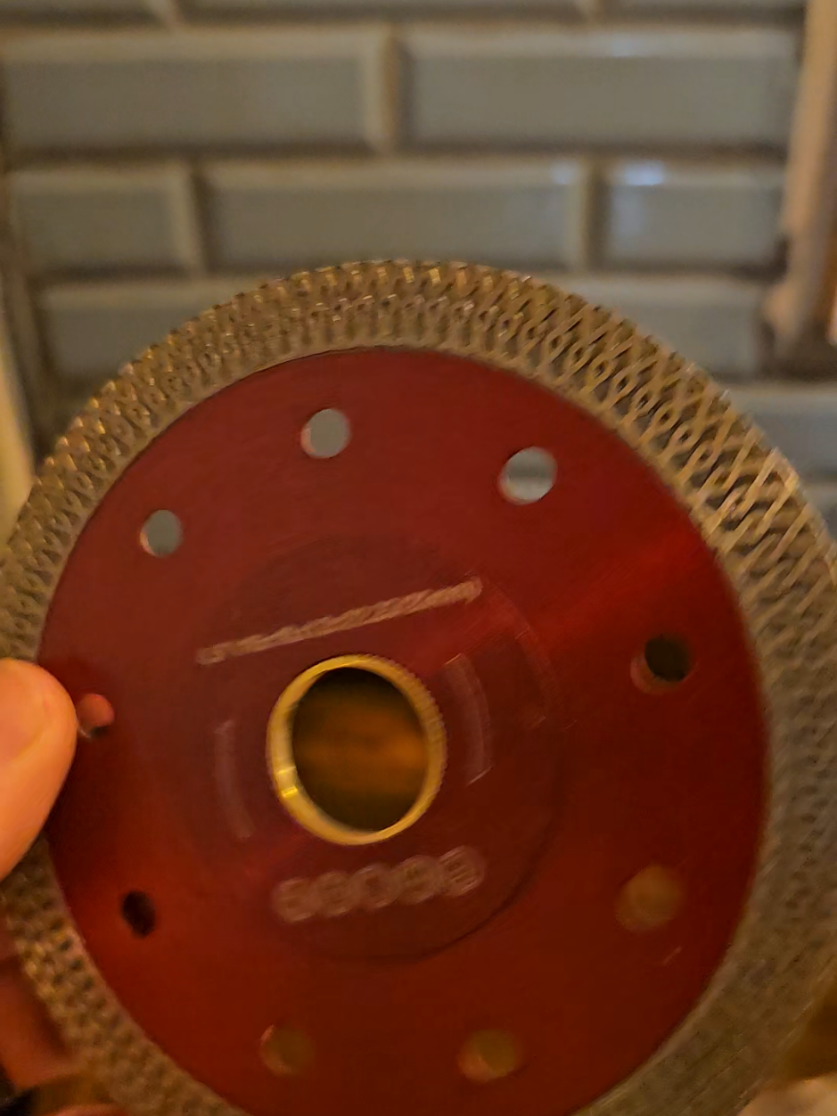 What a fancy blade. 