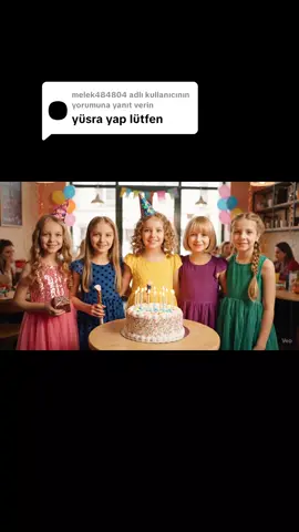 @melek484804 adlı kullanıcıya yanıt veriliyor #fy #dogumgünü #yapayzeka 