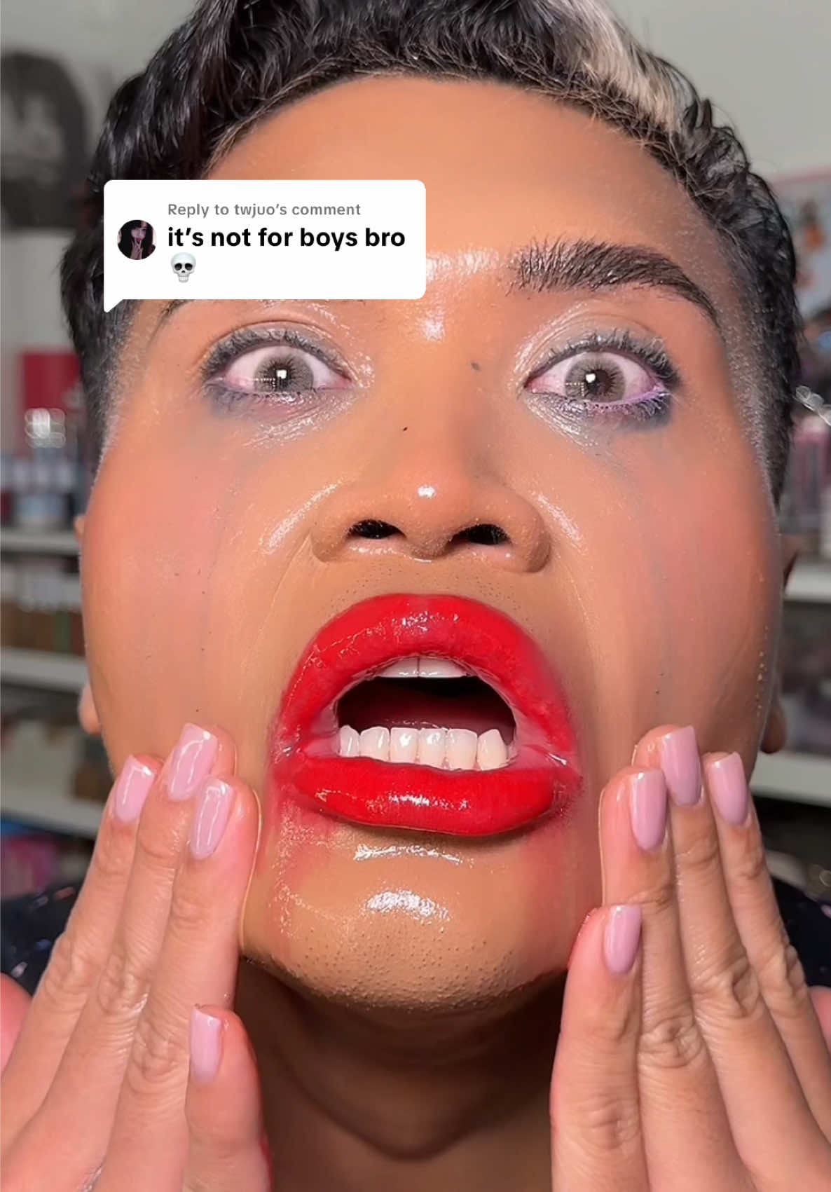 Replying to @twjuo maybe i should stop wearing makeup because im a boy… 😔🥺 #makeup #beauty #viralmakeup #beautytips #fyp 