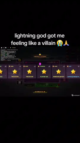 brutal 💔 #inkgame #lightninggod #powerroll #roblox #villain 
