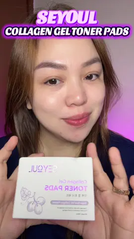 My most sulit toner pads from @Seyoul Philippines #tonerpads #collagengeltonerpads #seyoul #skincare #seyoultonerpad 