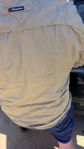 I’ve seen some pretty gangster shit in my time and done some pretty stupid shit; I’ve even married kid and divorced by 22; this guys gonna drive to Darwin and use the gas from the gas tanks. This is gotta be one of the craziest things I’ve seen or at least it’s high up there. Match in the gas tank, boom boom #fyp #scrapmetal #fypageシ #bigload 