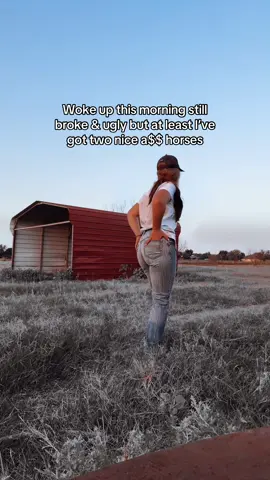 I think I’m funny lol I love my horses though #fypシ #cowgirl #foryoupage #viral 