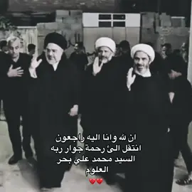#CapCut السيد محمد علي بحر العلوم انتقل الئ رحمة الله#fyp #مشايه_الأربعين #اكسبلور #قرأن_كريم_راحة_نفسية 