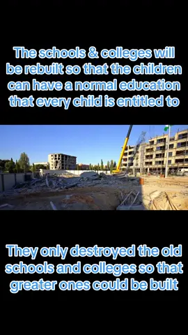New schools and colleges will be a priority for the greater free Palestine where the children will get the highest level of education in the world #palestine #gaza #fyp 
