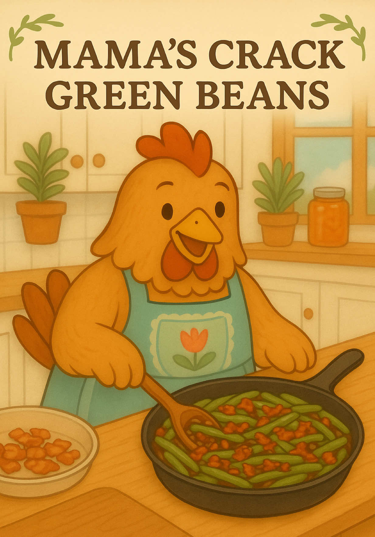 🚨 WARNING: These green beans are so addictive, you might just forget they’re a vegetable! 😂 Mama’s crack green beans are the easiest side dish you’ll ever make—and trust me, they’ll disappear FAST. Ingredients: 	•	4 cans of green beans (drained & warmed in a skillet) 	•	4 tbsp butter (melted) 	•	1/4 cup brown sugar 	•	3 tbsp low sodium soy sauce 	•	2 tsp garlic powder 	•	1 tsp onion powder 	•	1 tsp pepper 	•	Cooked bacon (for topping 🥓✨) 👉 Melt butter, sugar & soy sauce in one skillet, mix in seasonings, pour over green beans, and finish with bacon. That’s it—pure magic. ✨ 📌 Save this recipe & try it tonight—you’ll never look at green beans the same again! #crackgreenbeans #easysidedish #mamasrecipe #homemadegoodness #familydinner   