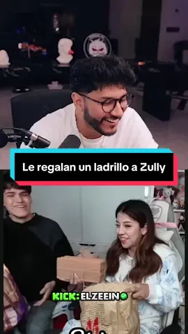 Le regalaron un Ladrillo a Zully - Zein Reacciona XD #elzeein #zein #kickperu #gatchurras😺💘 #zully🐱 