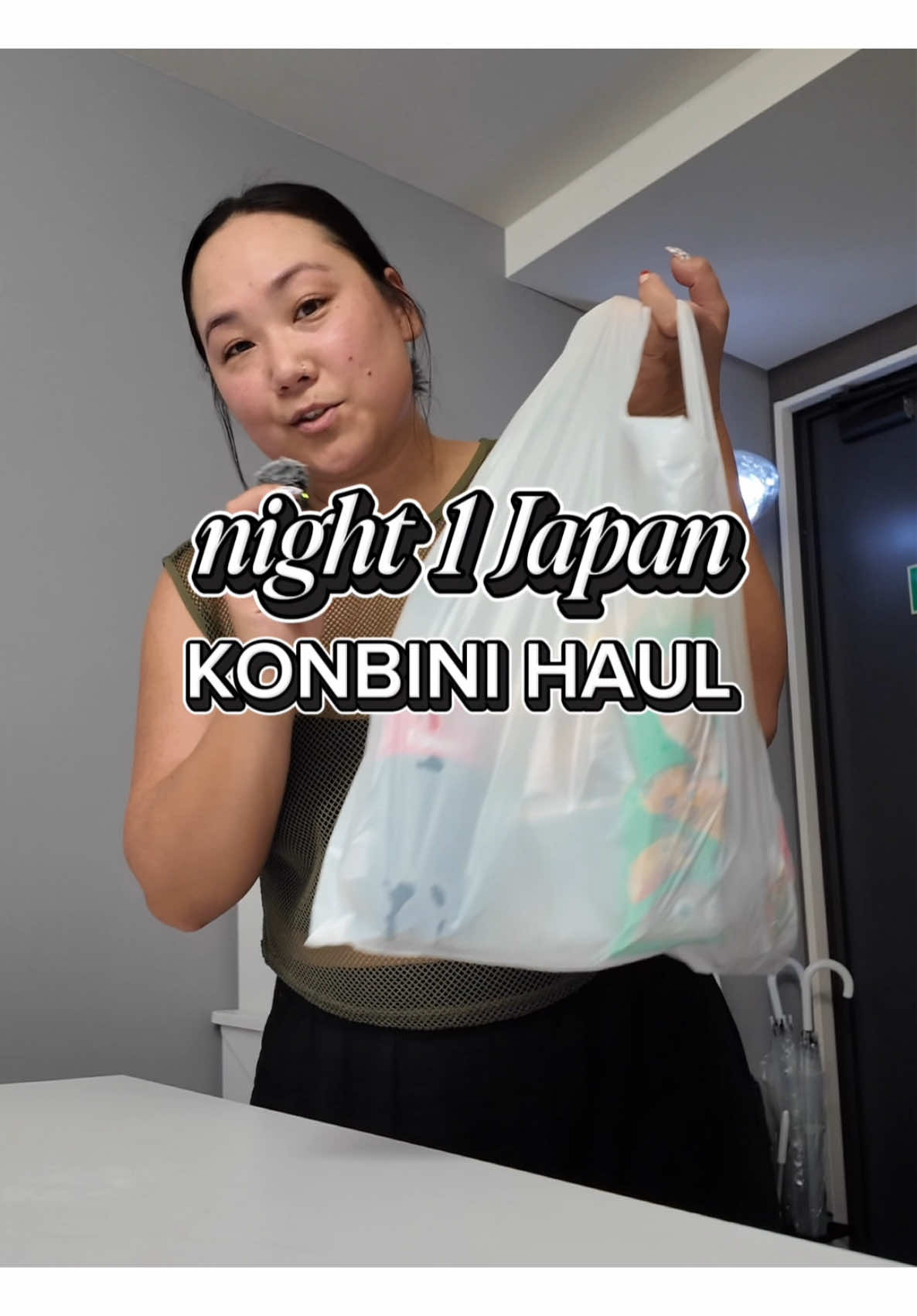 Tokyo, I have arrived! And I’m sharing my #konbini haul 😋 #japantravel #konbinifood #jetlag #konbinihaul 