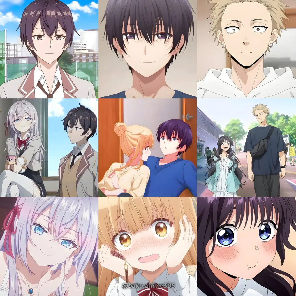 1-roshidere 2-otonari no tenshi 3-kaoru hana wa 4-shikimori 5-shiro seijo 6-suki na ko ga megane 7-boku no kokoro 8-loop 7-kaime no akuyaku 9-akuyaku reijou 10-class no daikirai 11-dosanko gal 12-danjo no yuujou wa seiritsu suru  13-bokutachi no remake 14-bunny girl senpai 15-horimiya 16-kenja no mago 17-komi san 18-kubo san #anime #manga #fyp #foryoupage #animerecommendations 