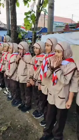 persahad (perkemahan sabtu ahad) MI NU Purwosari Kudus 2025_ kedaulatan pramuka ke 64 