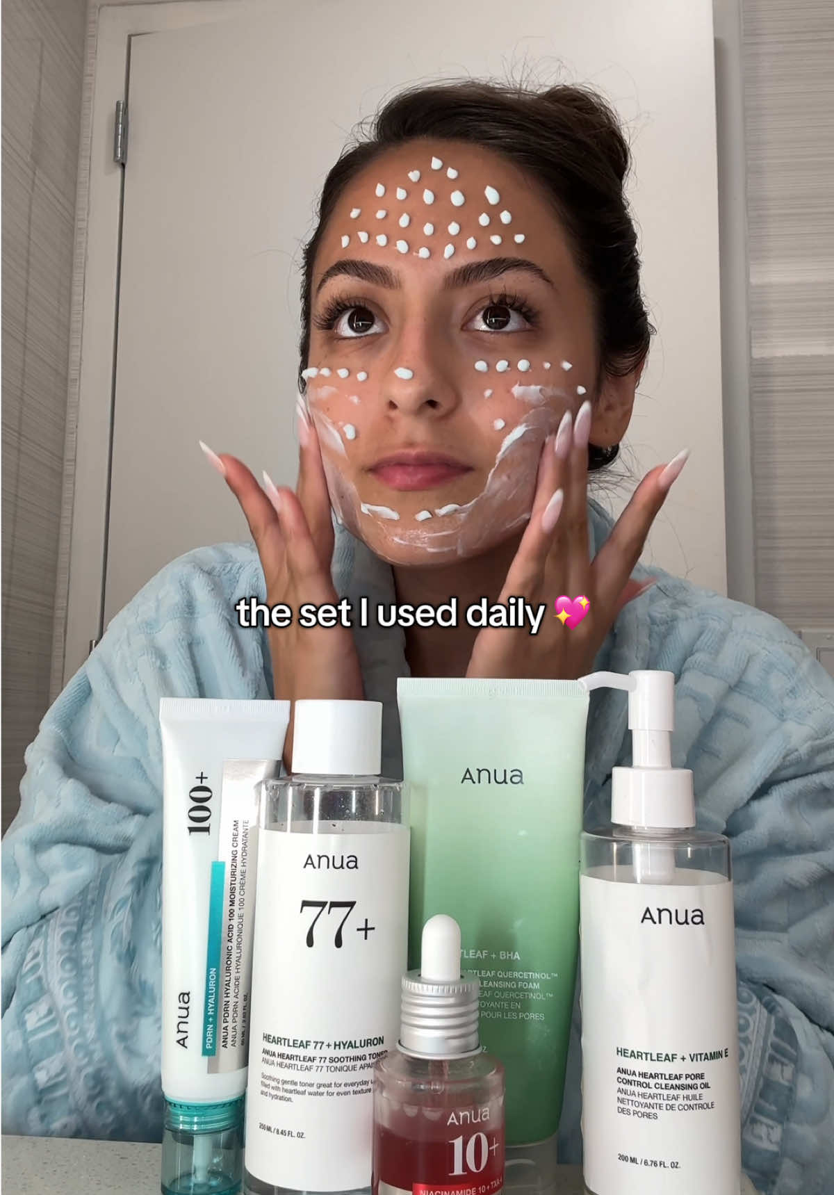 KOREAN SKINCAREEE I LOVE YOUuuuU 💖 def get this while it’s on sale it’s usually $115 😭 #koreanskincare #glassskin #acne #GlowUp #anuasuperbrandday @Anua Store US 