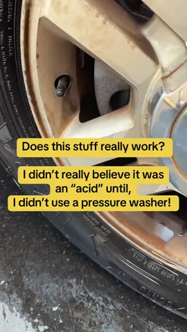 This is a great American product! So many TikTok shop products are from overseas. 13 Supplies is made in Ohio and these products actually work! Love their stuff! #carcleaning #wheels #acid #tiktokshop #cleaning 