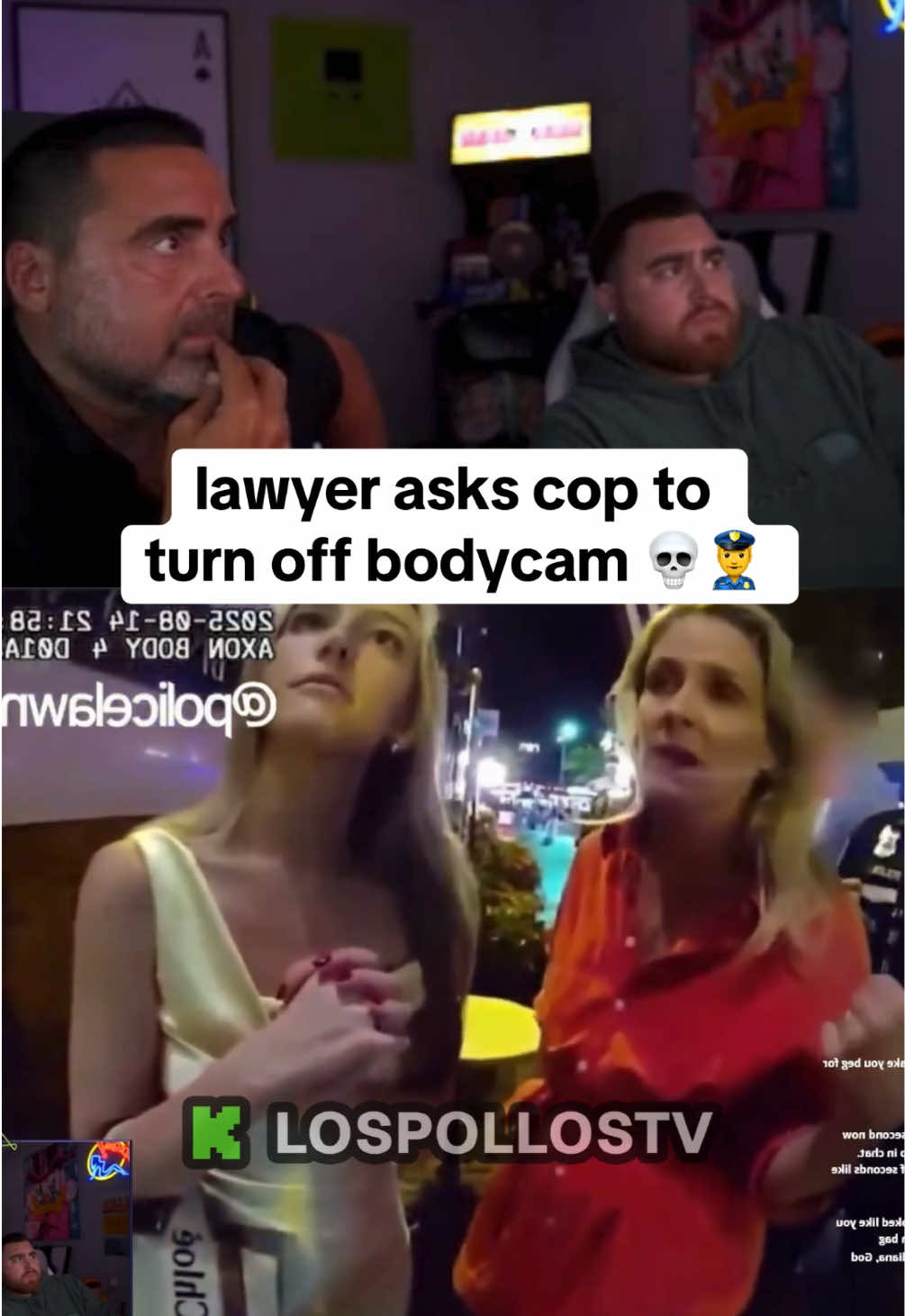 the lawyer doesn’t know the law 💀 #lospollostv #lawyer #cops #bodycam #fyp 