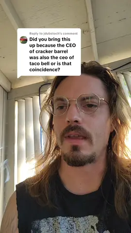 Replying to @jdubstoch  #tacobell #crackerbarrel #ceo #crackerbarrelceo #tacobellmenu 