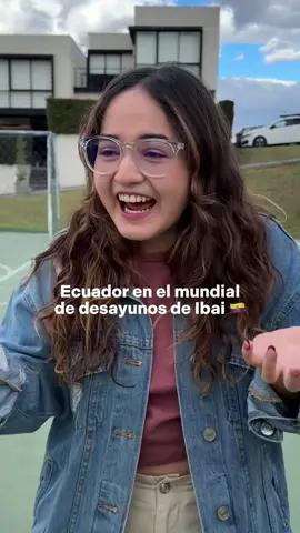 Ecuador en el mundial de desayunos de Ibai con el bolon más extraño del mundo 😭 jajajaja #mikaelavlh #ecuador #ibaillanos #bolon 