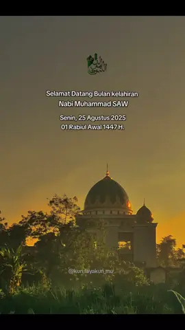 Selamat datang bulan kelahiran nabi Muhammad SAW. #maulid #maulidnabi 