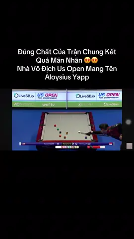 Yapp Béo cứ lì lì mà lụm giải thôi😂😂😂#xuhuongtiktok #billiards #xuhuong #fedorgorst #aloysiusyapp 