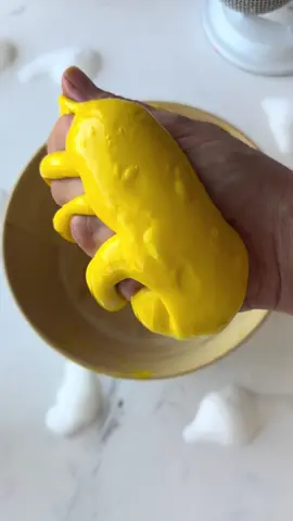 They said it wouldn’t work but here we are #2IngredientSlime #SlimeTok #SlimeTrend #SlimeMagic #SlimeASMR        