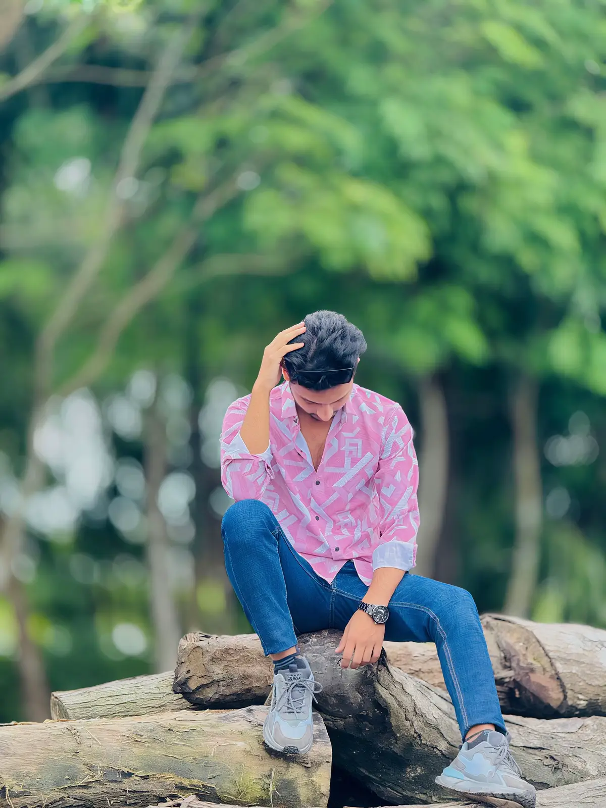 #outfit Cowok Berwarna