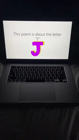 A poem about “J” #j #jnames #letters 