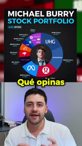 ¡Michael Burry compra estas acciones!  #inversiones #michaelburry #bolsadevalores #notcias #finanzas