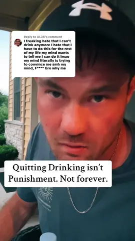 Replying to @AL3X #quitdrinking #alcohol #alcoholic #sobriety #sober 
